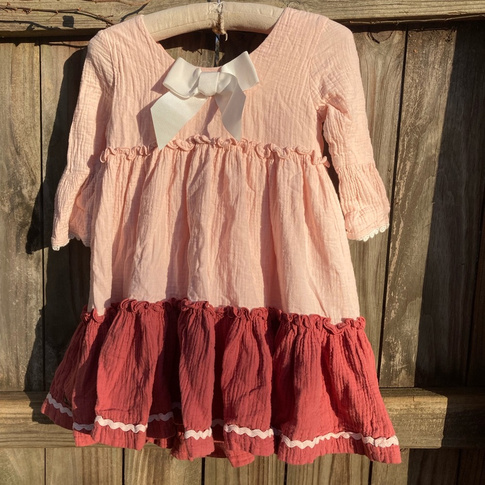 Matilda Jane cotton pink dresss - Picture 2 of 8